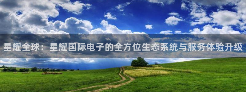 南宫NG注册网站app：星耀全球：星耀国际电子的全方位生态系统与服务体验升级