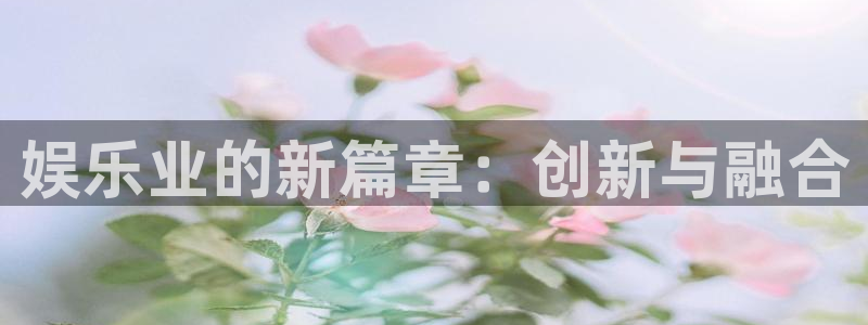 南宫NG体育和杏耀是哪个公司的：娱乐业的新篇章：创新与融合